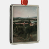 Uitzicht door Greenwich Park naar Londen Metalen Ornament (Rechts)