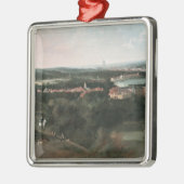 Uitzicht door Greenwich Park naar Londen Metalen Ornament (Links)