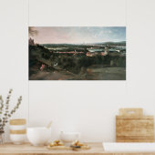 Uitzicht door Greenwich Park naar Londen Poster (Keuken)