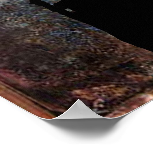 uitzicht Drummer, Copyright Karen J Williams Poster (Hoek)