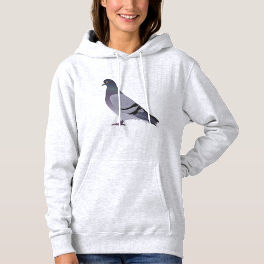 Uitzicht duif hoodie (Voorkant)