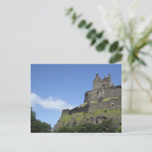 Uitzicht Edinburgh Castle, Edinburgh, Schotland, 2 Briefkaart (Staand voorkant)