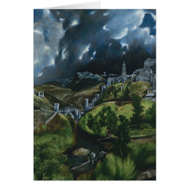 Uitzicht El Greco van Toledo (Voorkant)