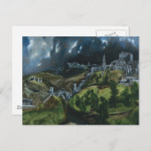 Uitzicht El Greco van Toledo Briefkaart (Voorkant / Achterkant)