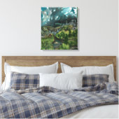 Uitzicht El Greco van Toledo Canvas Afdruk (Insitu (Slaapkamer))