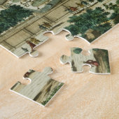 Uitzicht en perspectief van de Salon de la Menager Legpuzzel (Zijkant)