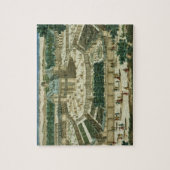 Uitzicht en perspectief van de Salon de la Menager Legpuzzel (Verticaal)