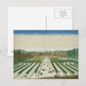 Uitzicht en Perspectief van het Palais Royal van Briefkaart (Voorkant / Achterkant)