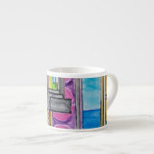 Uitzicht Espresso Cup in Rio (II) Kop (Voorkant rechts)