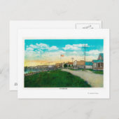 Uitzicht Fairbanks, Alaska Fairbanks, AK Briefkaart (Voorkant / Achterkant)