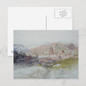 Uitzicht Florence, 1837-39 Briefkaart (Voorkant / Achterkant)