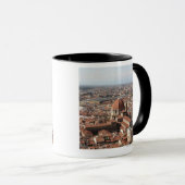 Uitzicht Florence, Italië bovenaan Mok (Voorkant rechts)