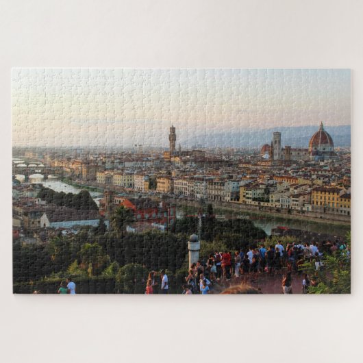 Uitzicht Florence, Italië Legpuzzel (Horizontaal)