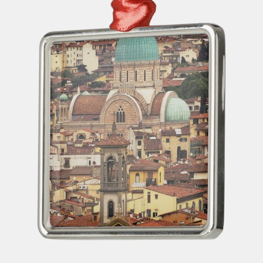 Uitzicht Florence, Italië, uit Piazza Metalen Ornament (Links)