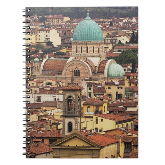 Uitzicht Florence, Italië, uit Piazza Notitieboek (Voorkant)