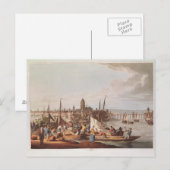 Uitzicht Frankfurt 1814 Briefkaart (Voorkant / Achterkant)