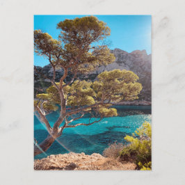 Uitzicht Frans Riviera in het Briefkaart Marseill 