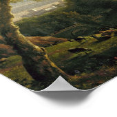 Uitzicht Frascati Poster (Hoek)