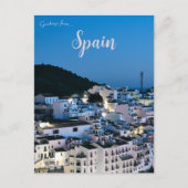 Uitzicht Frigiliana Spanje Briefkaart (Voorkant)