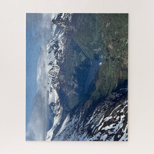 Uitzicht Geirangerfjord vanaf Dalsnibba Mountain Legpuzzel (Verticaal)