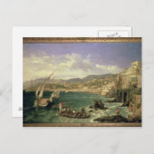 Uitzicht Genua, 1854 (olie op doek) Briefkaart (Voorkant / Achterkant)