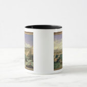 Uitzicht Genua, 1854 (olie op doek) Mok (Midden)