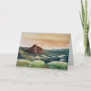 Uitzicht Glasshouse Mountains Aankondiging