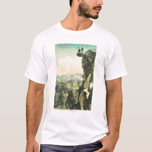 Uitzicht gletsjerpunt dat over Yosemite kijkt T-shirt