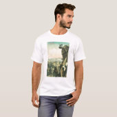 Uitzicht gletsjerpunt dat over Yosemite kijkt T-shirt (Voorkant volledig)