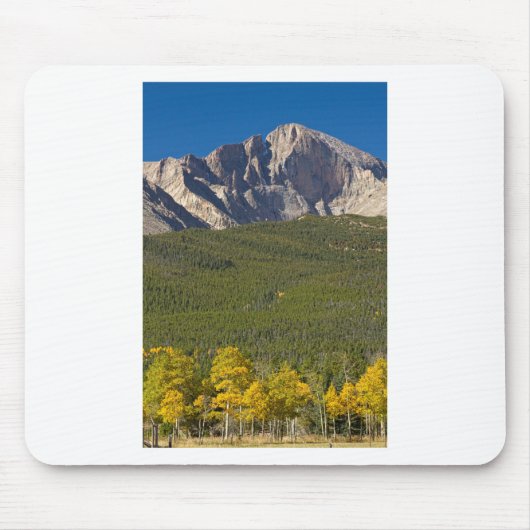 Uitzicht Golden Langen Peak Muismat (Voorkant)