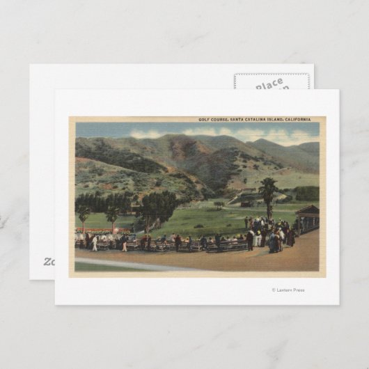 Uitzicht Golfcursus Briefkaart (Voorkant / Achterkant)