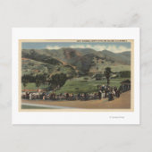 Uitzicht Golfcursus Briefkaart (Voorkant)