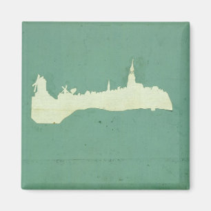 Uitzicht Hamburg Magneet