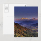 Uitzicht: HIMALAYA POKHARA NEPAL Briefkaart (Voorkant / Achterkant)