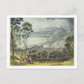 Uitzicht Honfleur, van 'Uitzichten op de Seine', e Briefkaart (Voorkant)