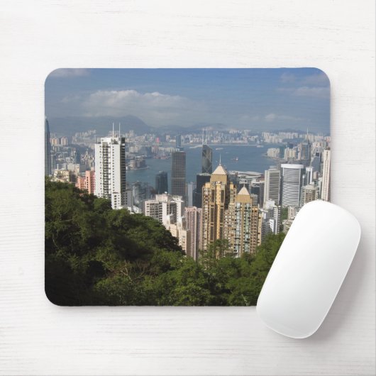 Uitzicht Hongkong Muismat (Met muis)