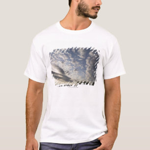 Uitzicht Horizon Sky met wolken T-shirt