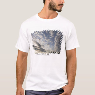Uitzicht Horizon Sky met wolken T-shirt