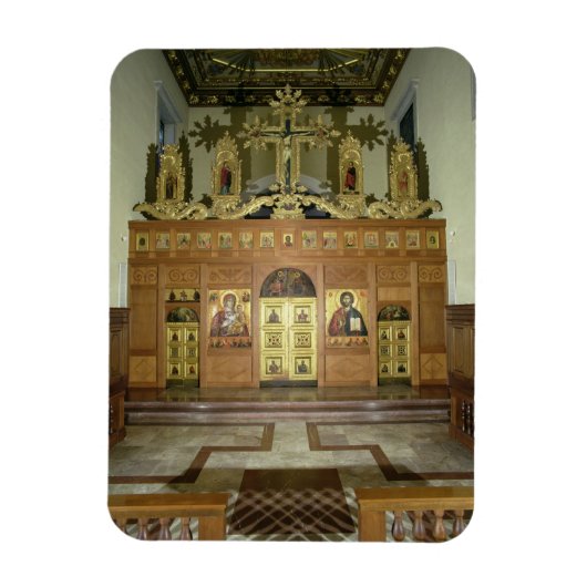 Uitzicht Iconostasis, 1641 (foto) (zie 137901) Magneet (Verticaal)