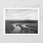 Uitzicht Iditarod, foto van Alaska Briefkaart (Voorkant)