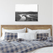 Uitzicht Iditarod, foto van Alaska Canvas Afdruk (Insitu (Slaapkamer))