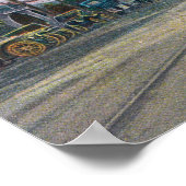 Uitzicht Idora Park van StreetOakland, CA Poster (Hoek)