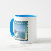 Uitzicht II van de Californische Big Sur Ocean Mok (Voorkant links)
