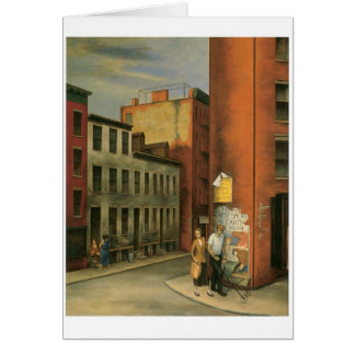 Uitzicht in Chambers Street, New York City c. 1936