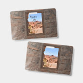 Uitzicht in de binnencabine van de Brandvallei Badge (Voor- en achterkant)