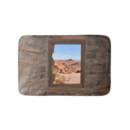 Uitzicht in de binnencabine van de Brandvallei Badmat