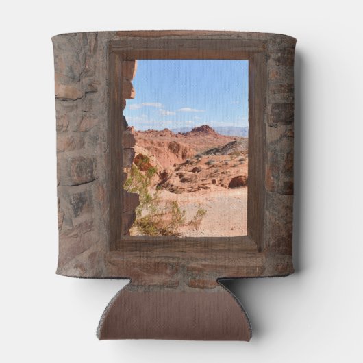 Uitzicht in de binnencabine van de Brandvallei Blikjeskoeler (Achterkant)