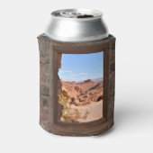 Uitzicht in de binnencabine van de Brandvallei Blikjeskoeler (Blikje Achterkant)