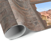 Uitzicht in de binnencabine van de Brandvallei Cadeaupapier (Rol Hoek)