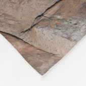 Uitzicht in de binnencabine van de Brandvallei Fleece Deken (Hoek)